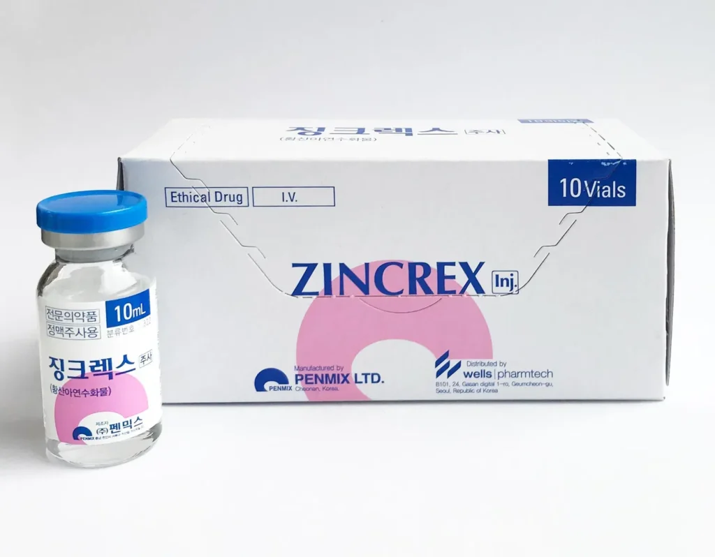 Zinc Sulfate Hydrate Zinc Injection 4.4mg/Ml 10ml
