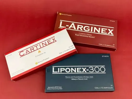 L-Arginex Skinny Drip Set L-Arginine L-Carnitine Thioctic Acid