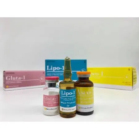 Snow White Drip IV Gluta-1 Lipo-1 Asco-1 Whitening Sets Brightening Skin Care