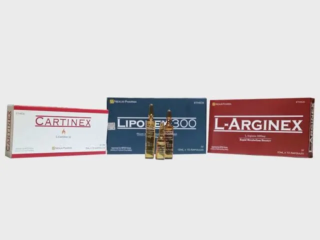 L-Arginex Skinny Drip Set L-Arginine L-Carnitine Thioctic Acid
