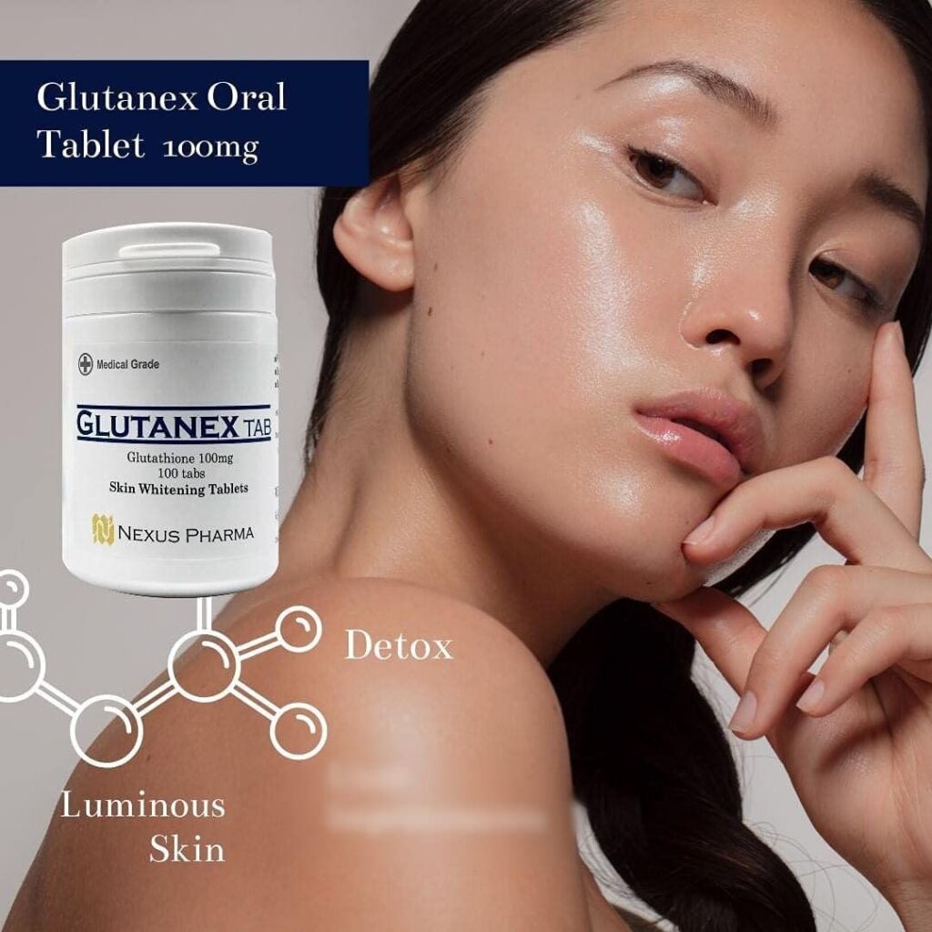 Glutanex Tab Glutathione Tablet 100mg Whitening