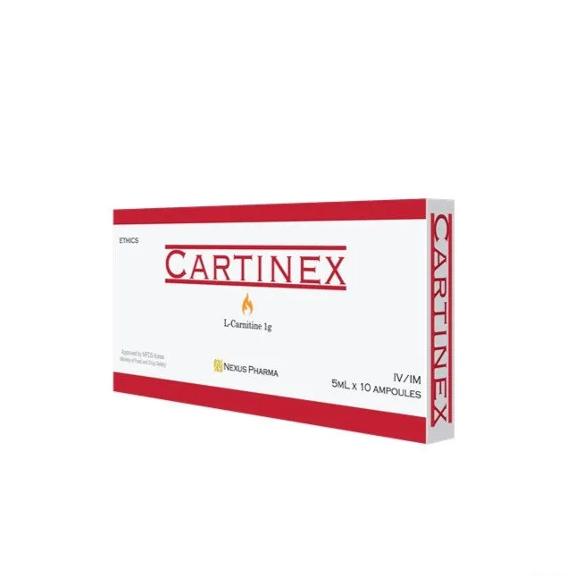 Best Korea Cartinex 5ml*10AMPS Lipolysis Solution Fat Dissolving